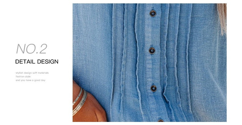 Square Neck  Denim Camisole