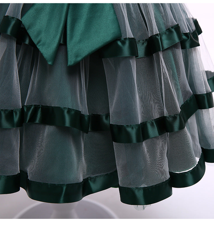 Toddler's Big Bow Princess Dress