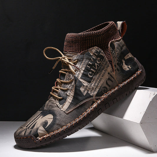 Men's Cotton Padded Boots