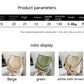 Women's Retro Silk Scarf Bucket Bag