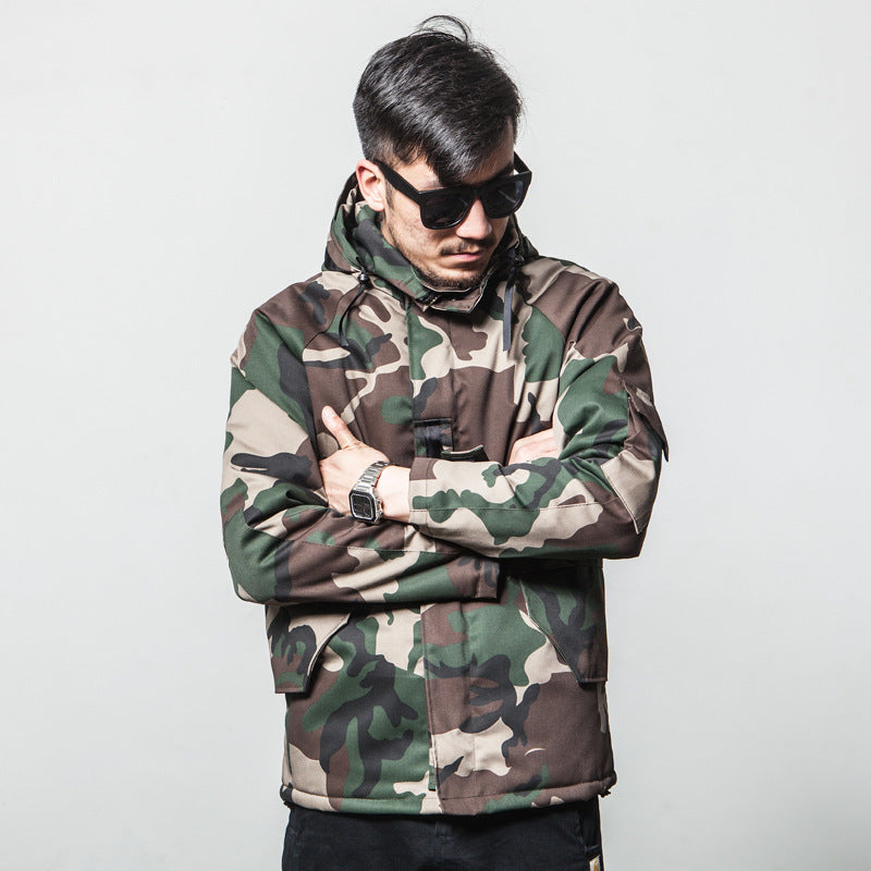 Men's Camouflage Cotton Jacket