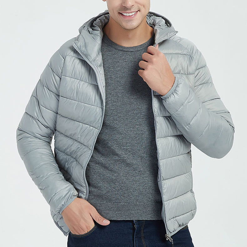 Men's Lightweight Hooded Coat