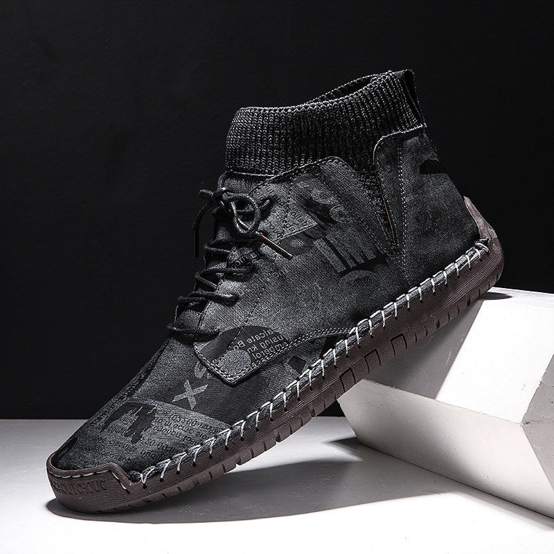 Men's Cotton Padded Boots