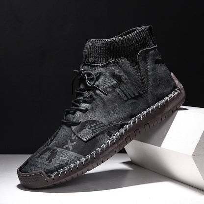 Men's Cotton Padded Boots