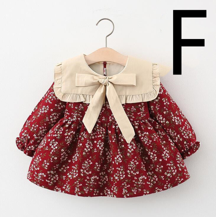 Girls Cotton Tartan Dress