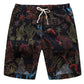 Linen Printed Summer Shorts