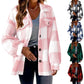Women's Button Plush Coat