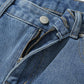 Men's Retro Personality Washed Jeans
