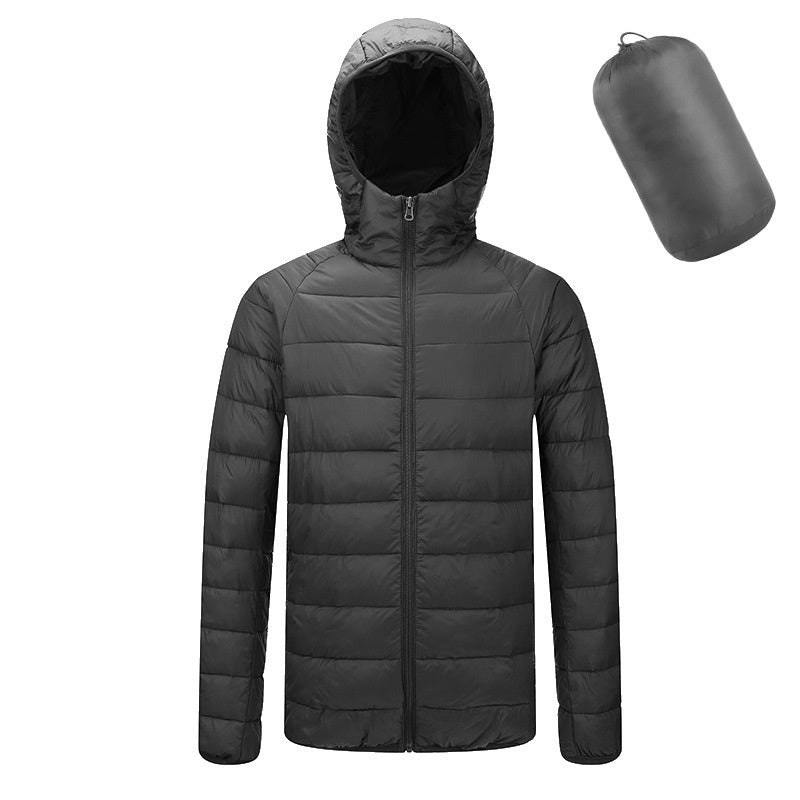 Men's Lightweight Hooded Coat