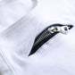 Men's White Slim Fit Denim Shorts