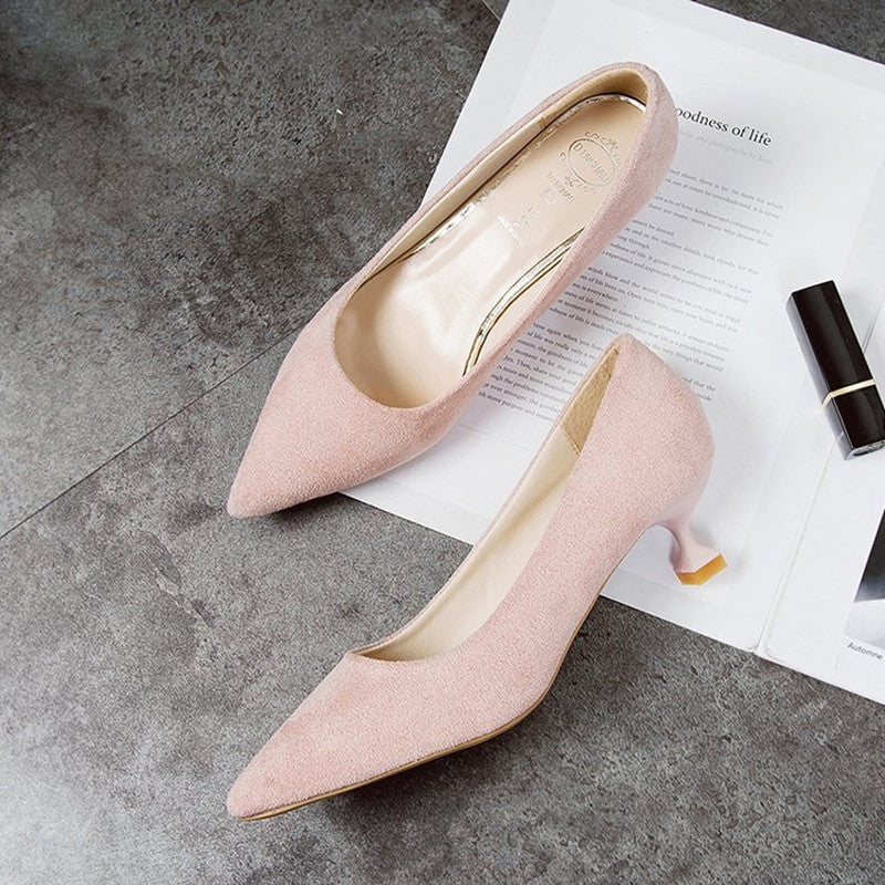Women's Pointed  Suede Stiletto / High Heels