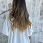 Women's Pleated Button Shirt