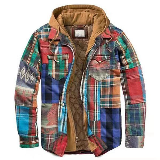 Men's Hooded Jacket Shirt