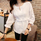 Women's Loose Cotton & Linen Top