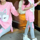 Girls' 2 Piece w/Leggings