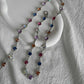 Colorful Rhinestone Waist Chain