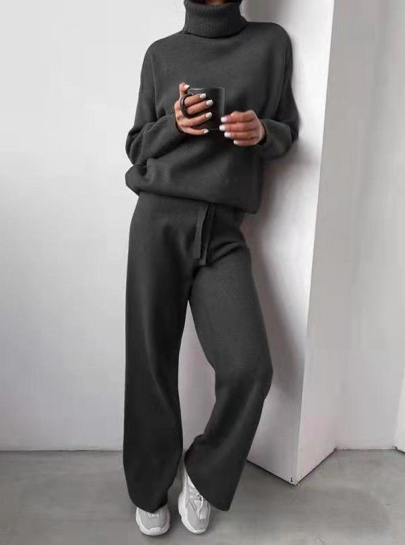 2 Pcs Drawstring Lounge Set