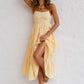 Suspender Lace Up Dress | Ajanka Inc.