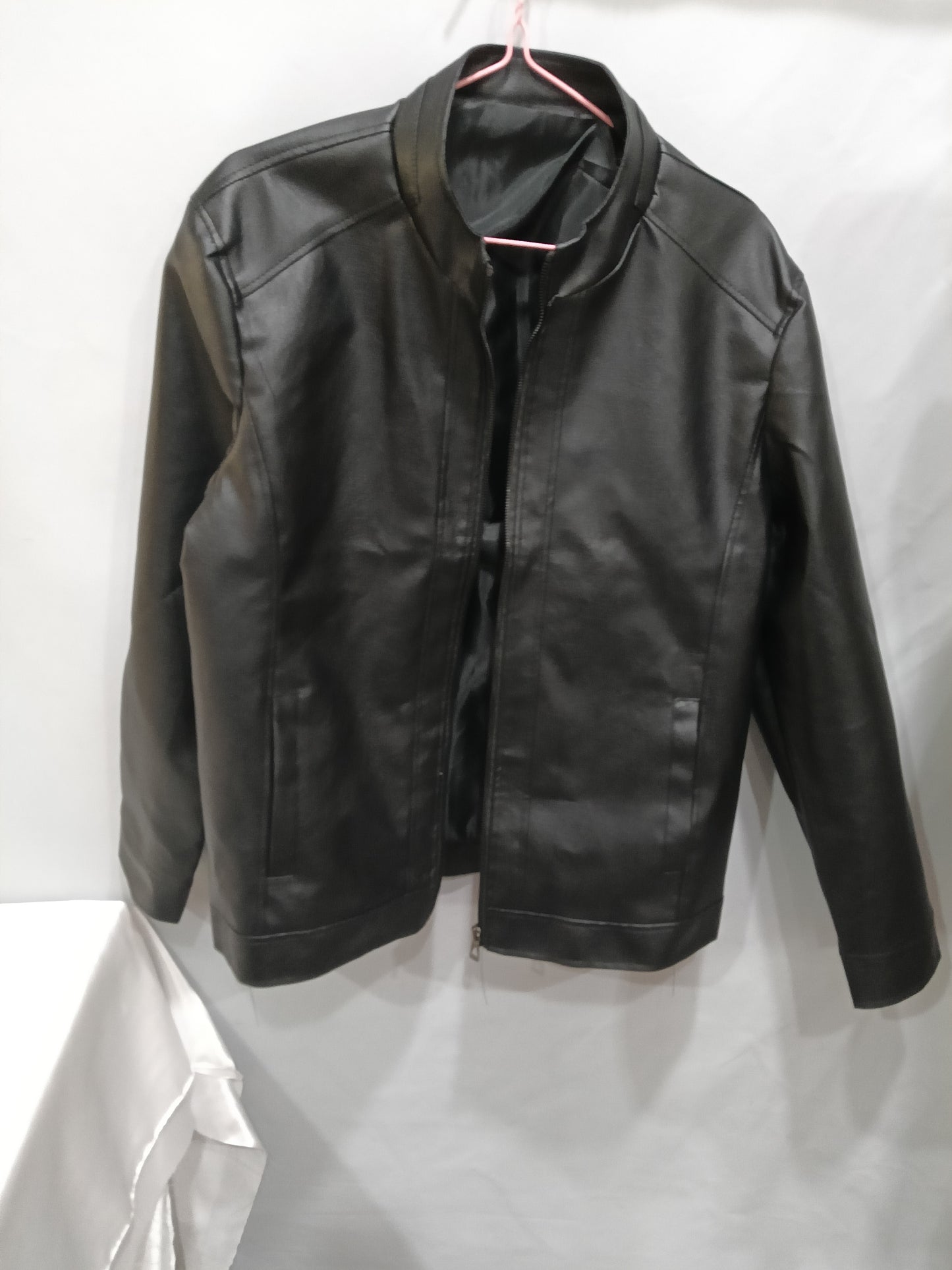 Men's American Leather Fashion Jacket