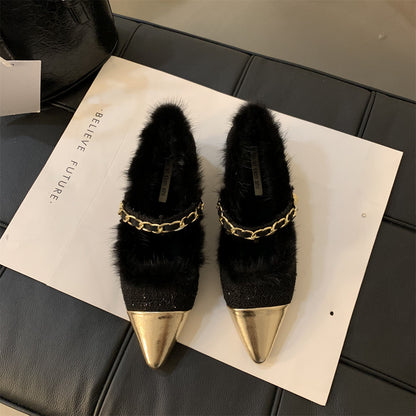 Pointed Mao Shoes