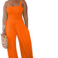 Women's Tube Top Wide Leg Jumpsuit