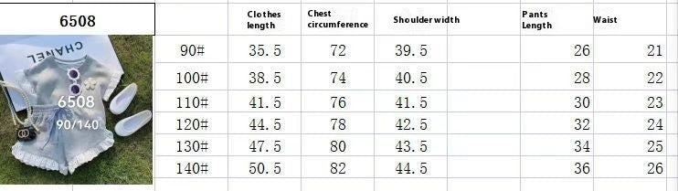 Girls' Cotton 2Pcs Short Set