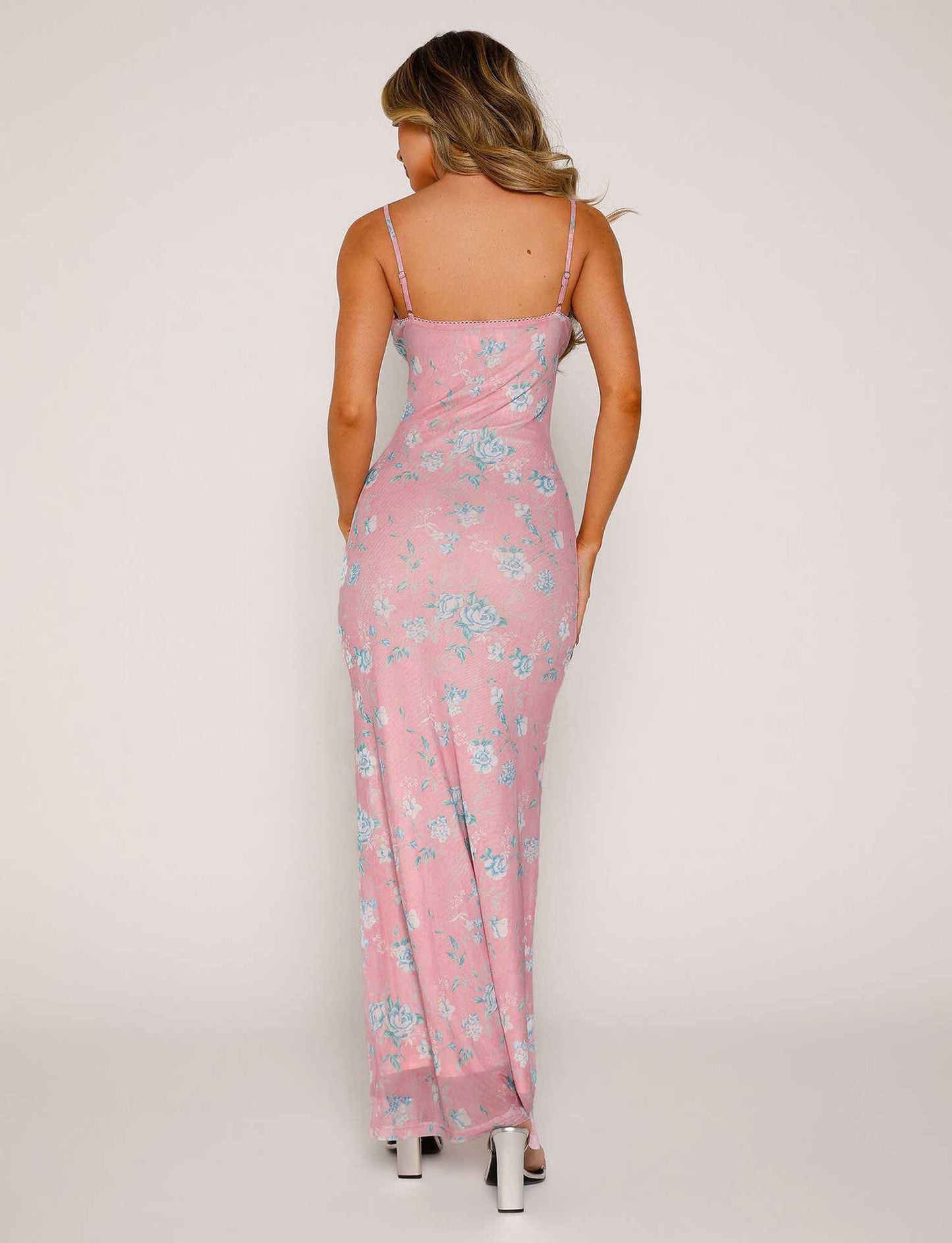 Leisure Printed Slip Dress