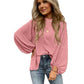 Round Neck Chiffon Blouse