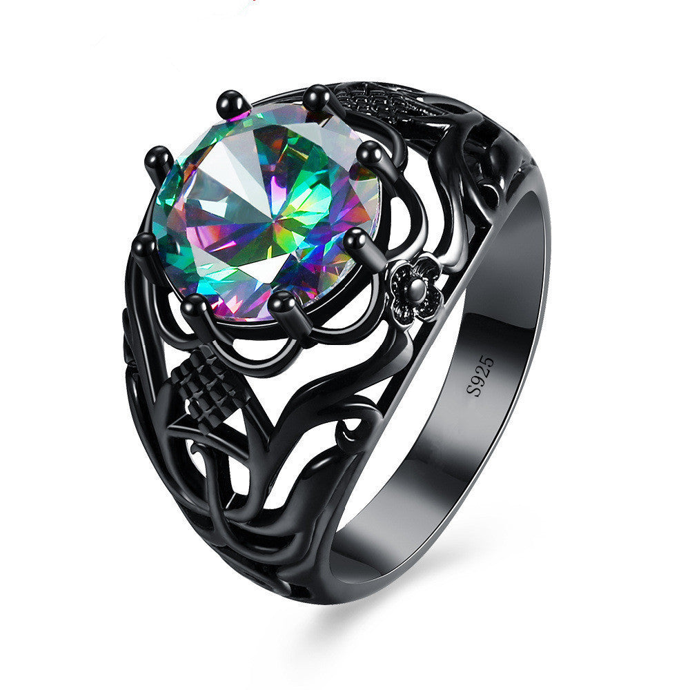 Zircon Hollow Ring