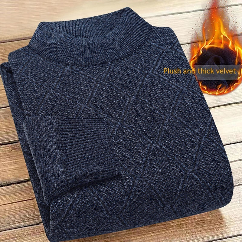 Men's Fleece-lined Sweater