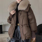 Padded Cotton/Fur Jacket