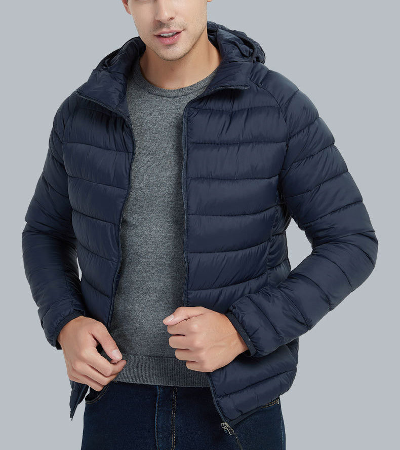 Men's Lightweight Hooded Coat