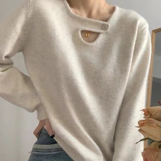 French Retro Knitwear Sweater