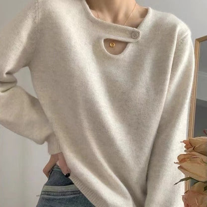 French Retro Knitwear Sweater