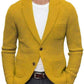 Lapels Suit Casual Knitted Jacket Cardigan For Men