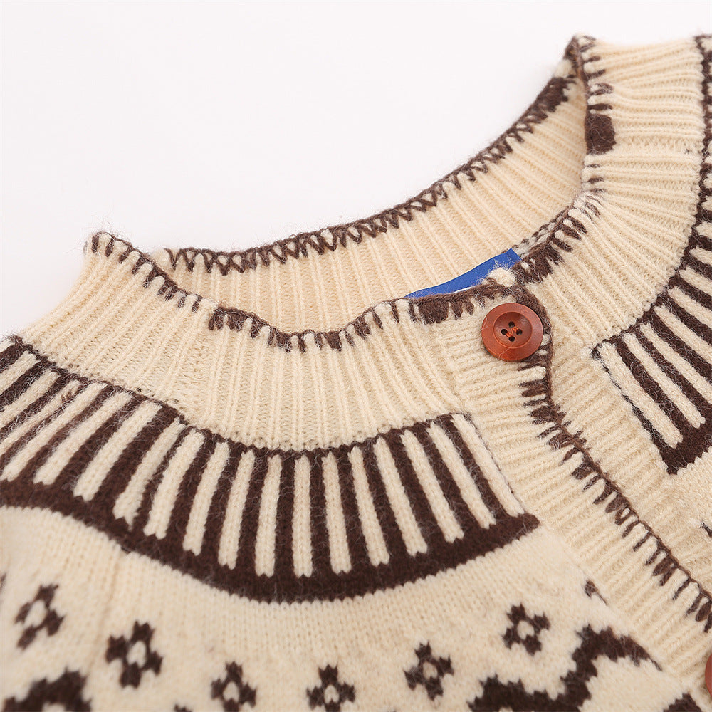 Unisex Argyle Sweater