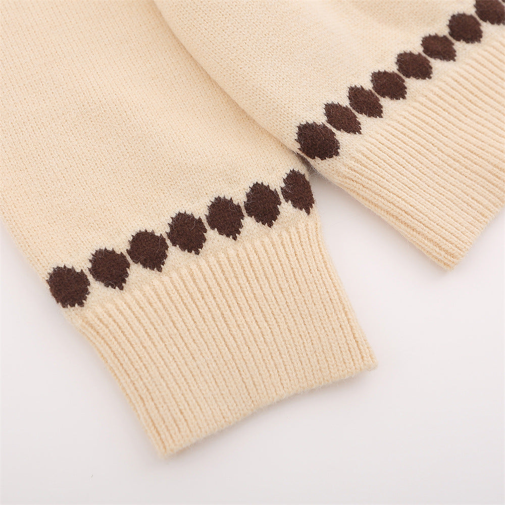 Unisex Argyle Sweater