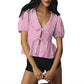Ladies Peter Pan Collared Top