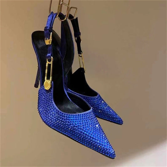 Women's Rhinestone High Heels