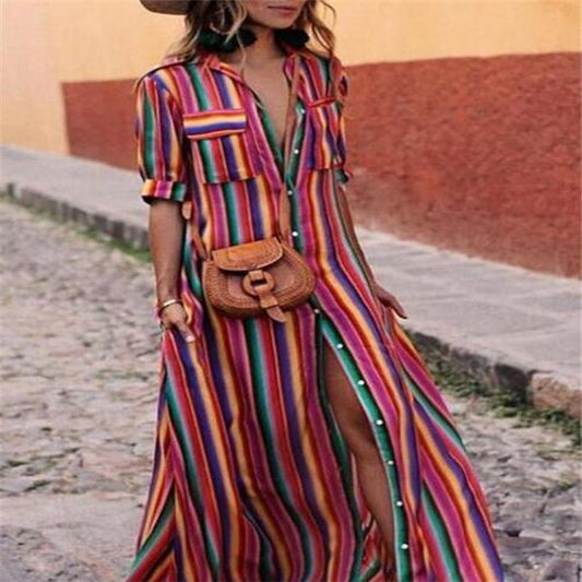 Free Spirit Long Flowing Dress