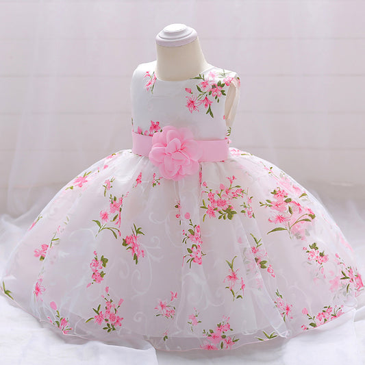 Girl's Princess Balloon Dress