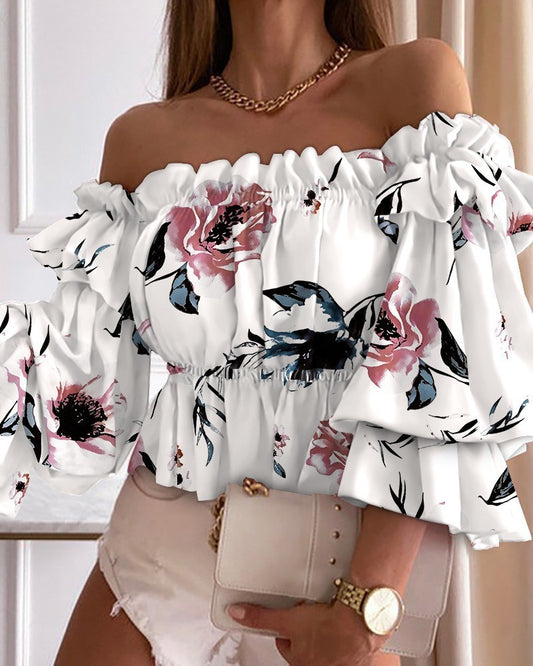 Summer Sexy Short Blouse