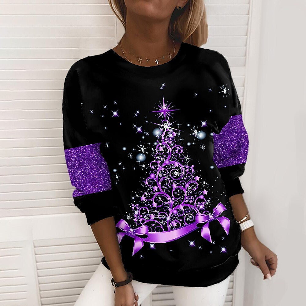 Women's 3D Digital Christmas Sweater