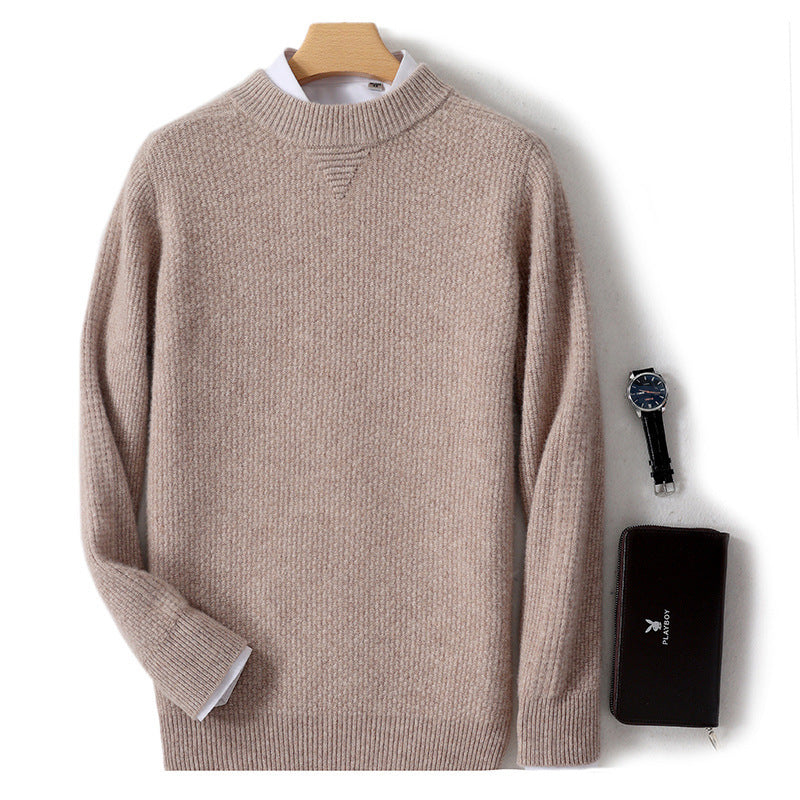 Men's Rhombus Cashmere Sweater