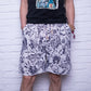 Linen Printed Summer Shorts