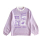 Collared Cotton Sweater