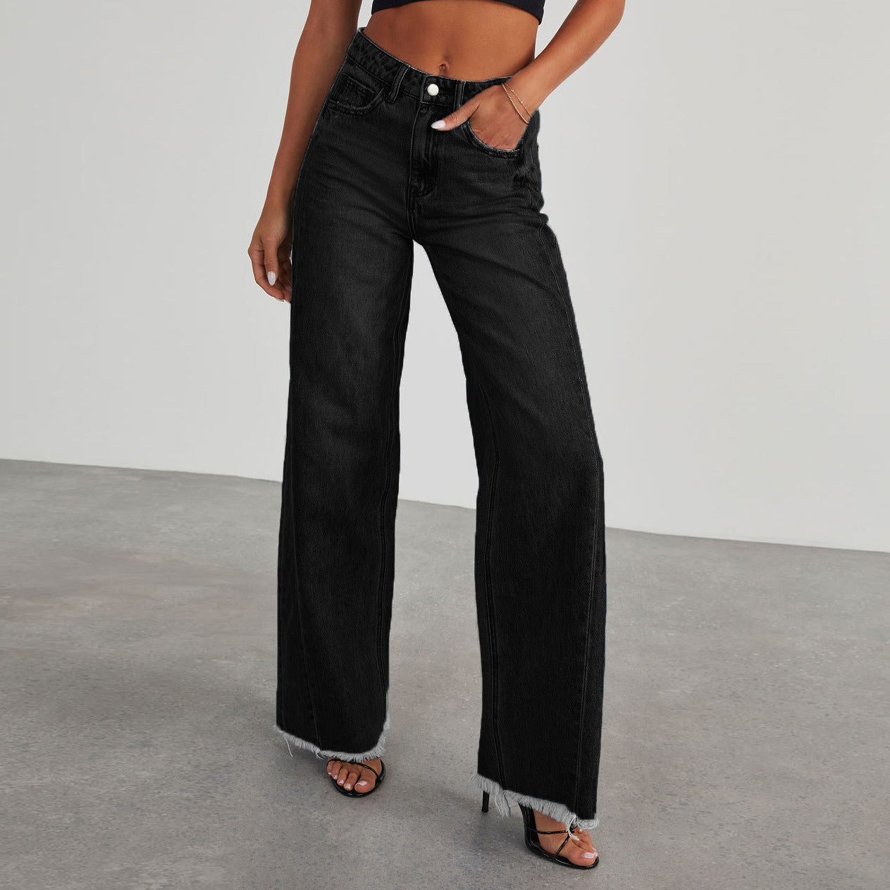 Slim Fit High Waist Jeans