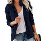 Women's Casual Loose Zip Jacket