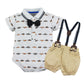 Little Gentleman 2 Pcs Bow Tie Suit