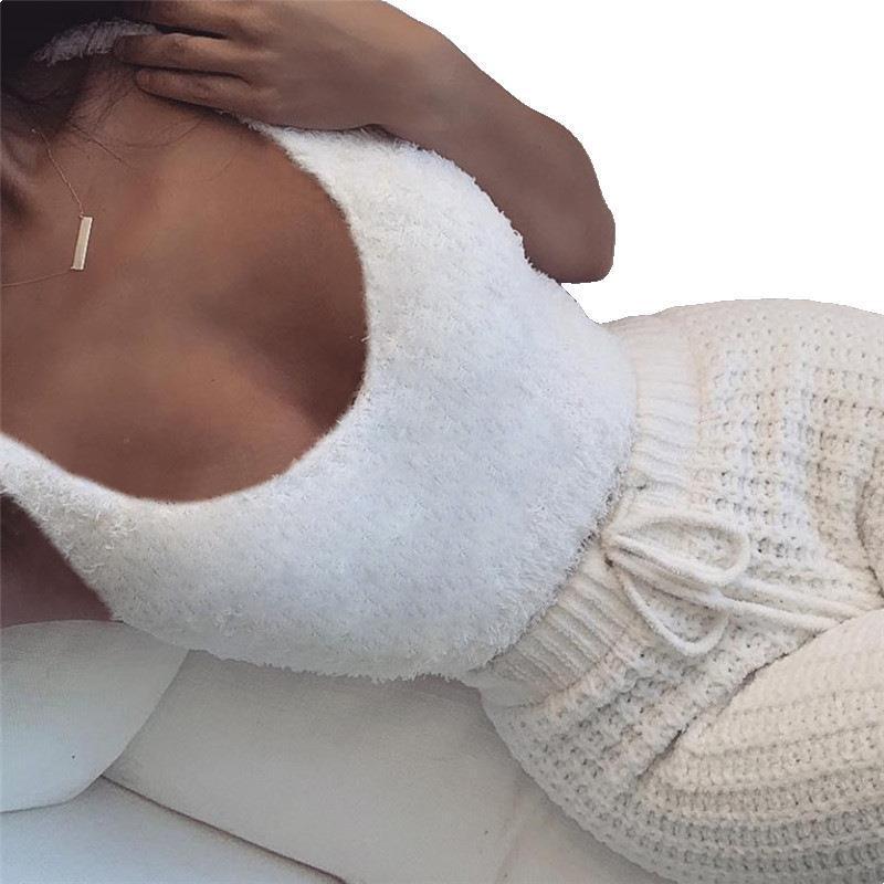 3pcs  Drawstring  Pajama Set